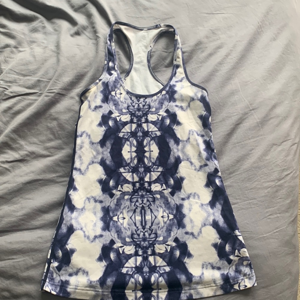 Lululemon tie dye racerback tank
